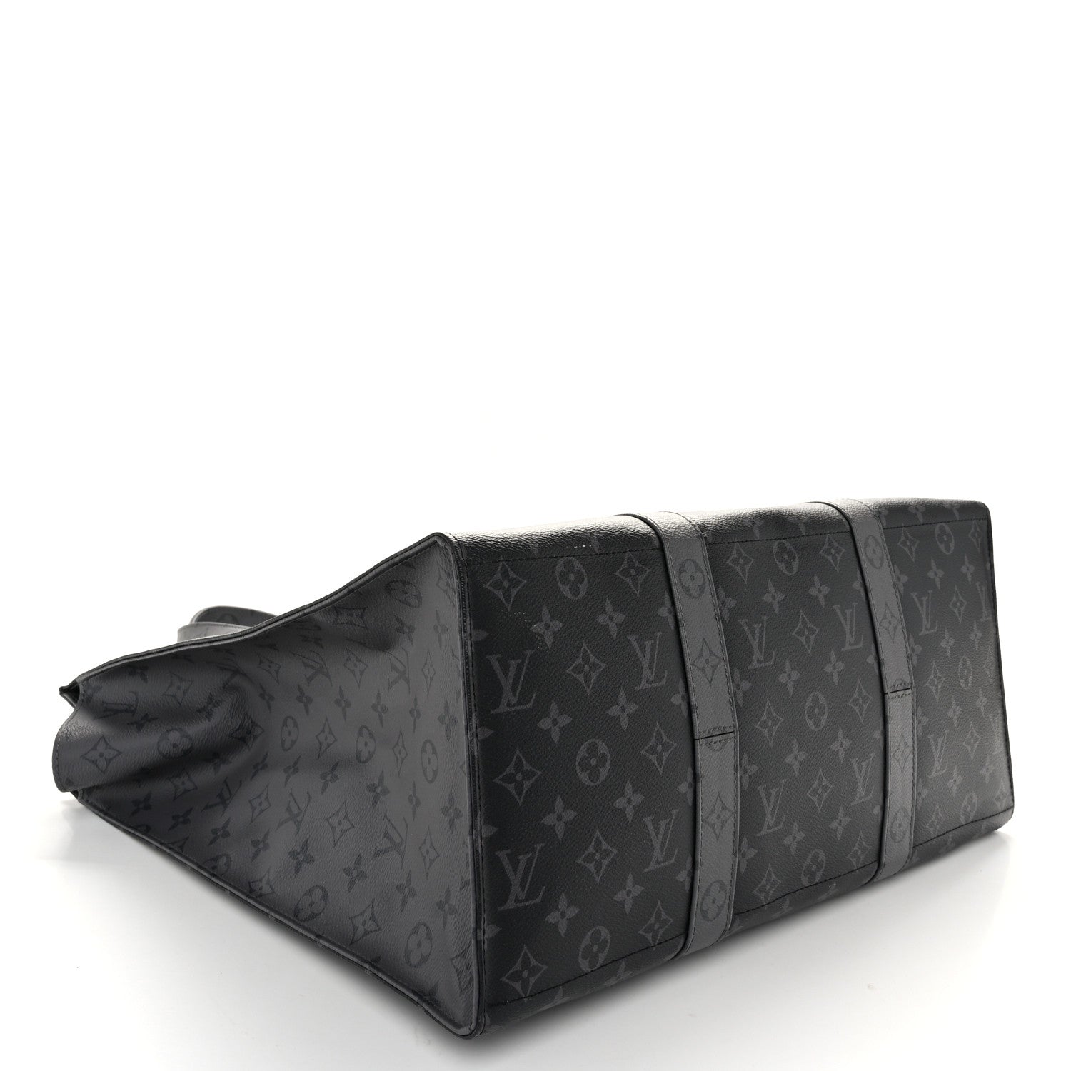 Louis Vuitton Monogram Eclipse Cabas Zippe GM Black 4 of 9