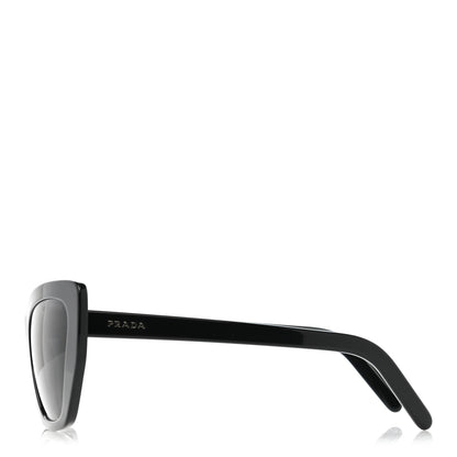 Prada Cat Eye Sunglasses SPR 08V Black 3 of 8