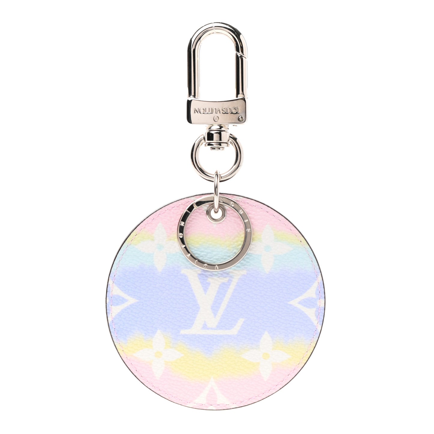 Monogram Escale Bag Charm Key Holder Pastel