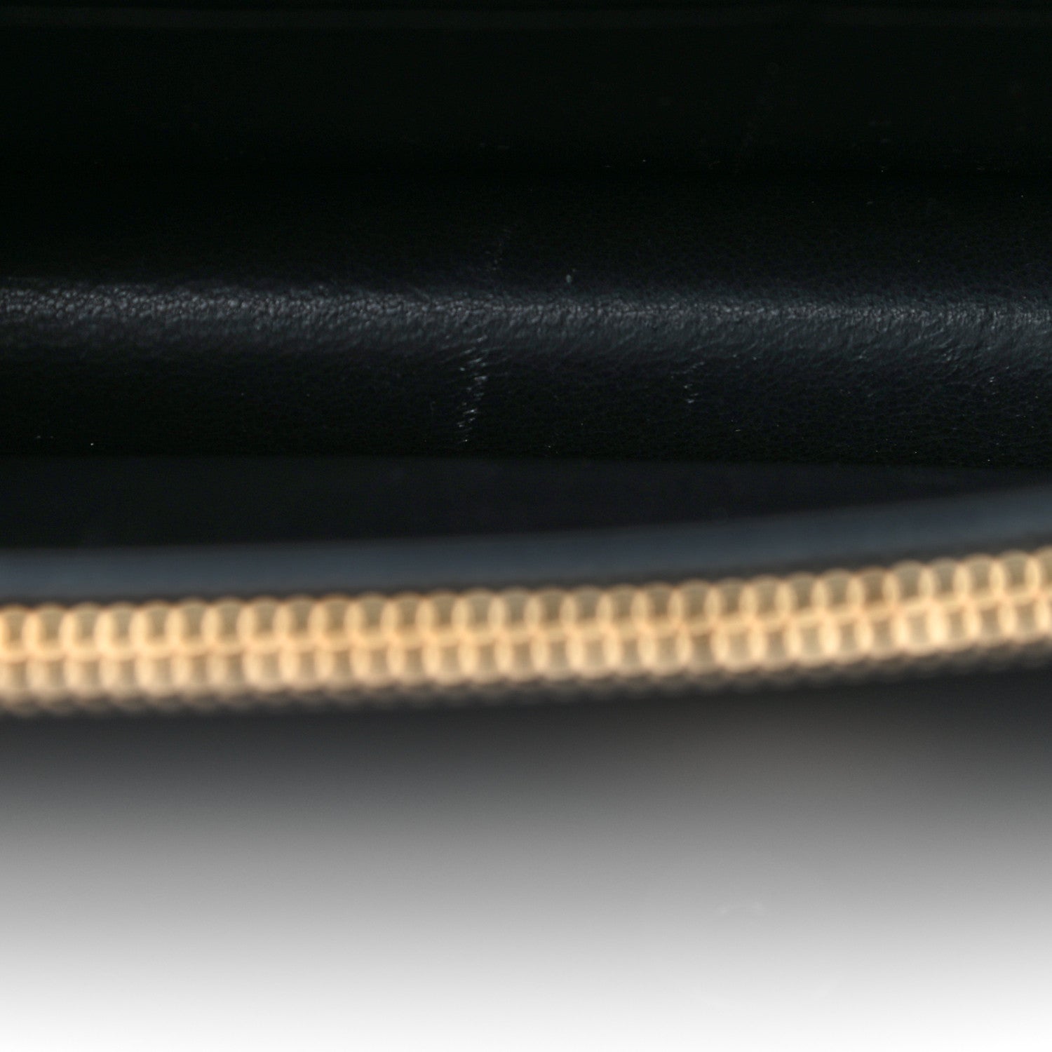 Saint Laurent Smooth Calfskin Classic Monogram Kate Tassel Chain Wallet Black 11 of 21