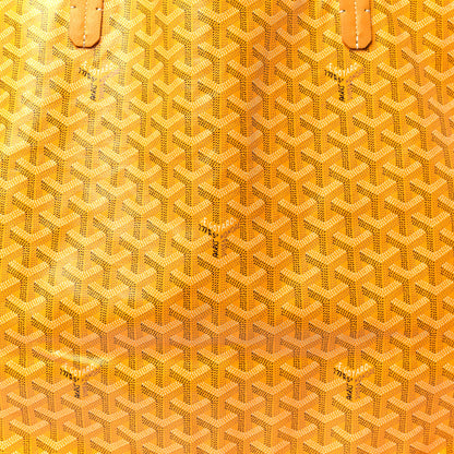 Goyard Goyardine Reversible Anjou GM Yellow 11 of 18