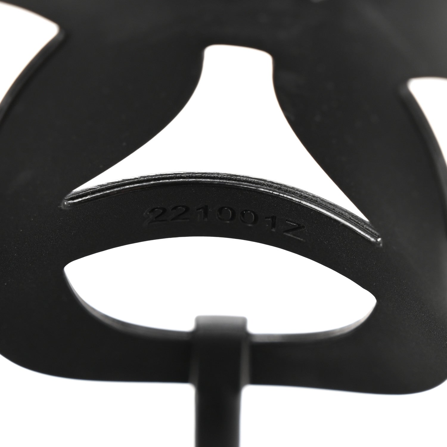 Hermes Rubber Womens Egerie Sandals 39 Black 9 of 10