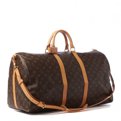 Louis Vuitton Monogram Keepall Bandouliere 55 3 of 10