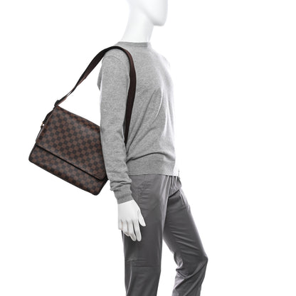 Louis Vuitton Damier Ebene Shelton MM 2 of 10