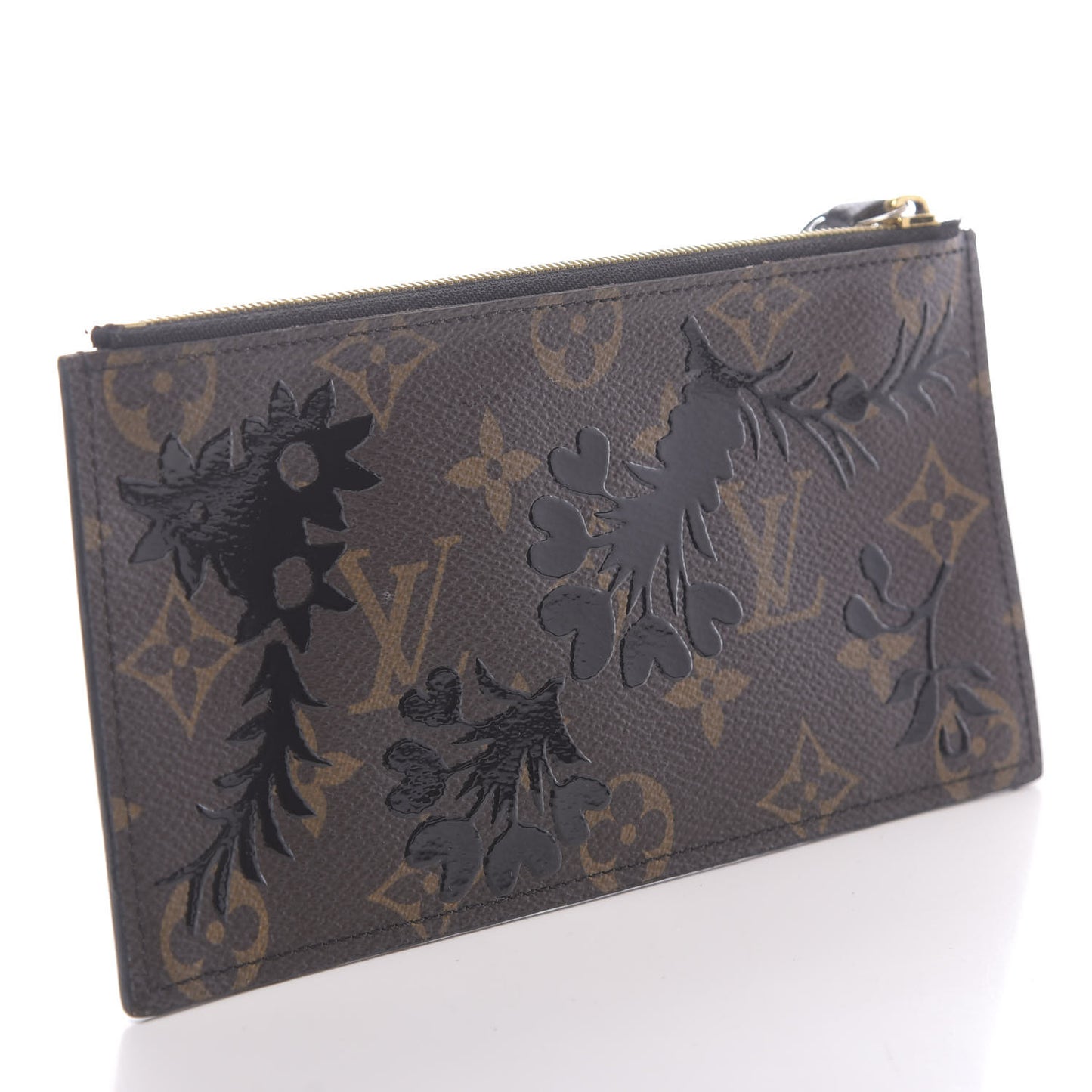Monogram Blossom Felicie Chain Wallet Zippered Insert