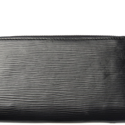 Louis Vuitton Epi Zippy Wallet Black 5 of 6