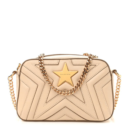 Stella McCartney Eco Alter Nappa Star Patch Shoulder Bag Cream 1 of 11