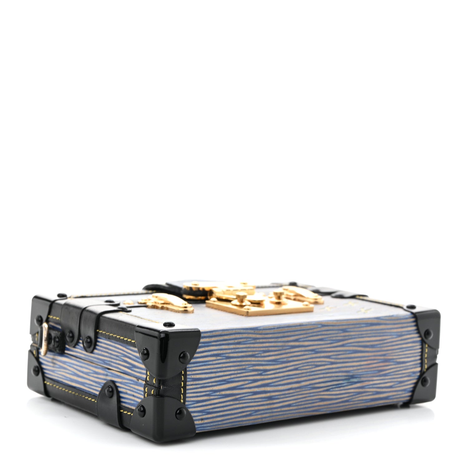 Louis Vuitton Epi Petite Malle Denim Light 4 of 9