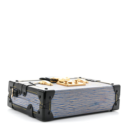 Louis Vuitton Epi Petite Malle Denim Light 4 of 9