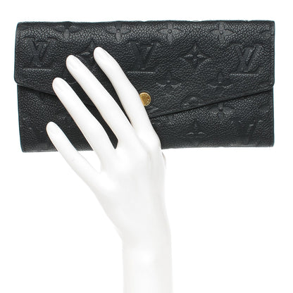 Louis Vuitton Empreinte Curieuse Wallet Black 2 of 11