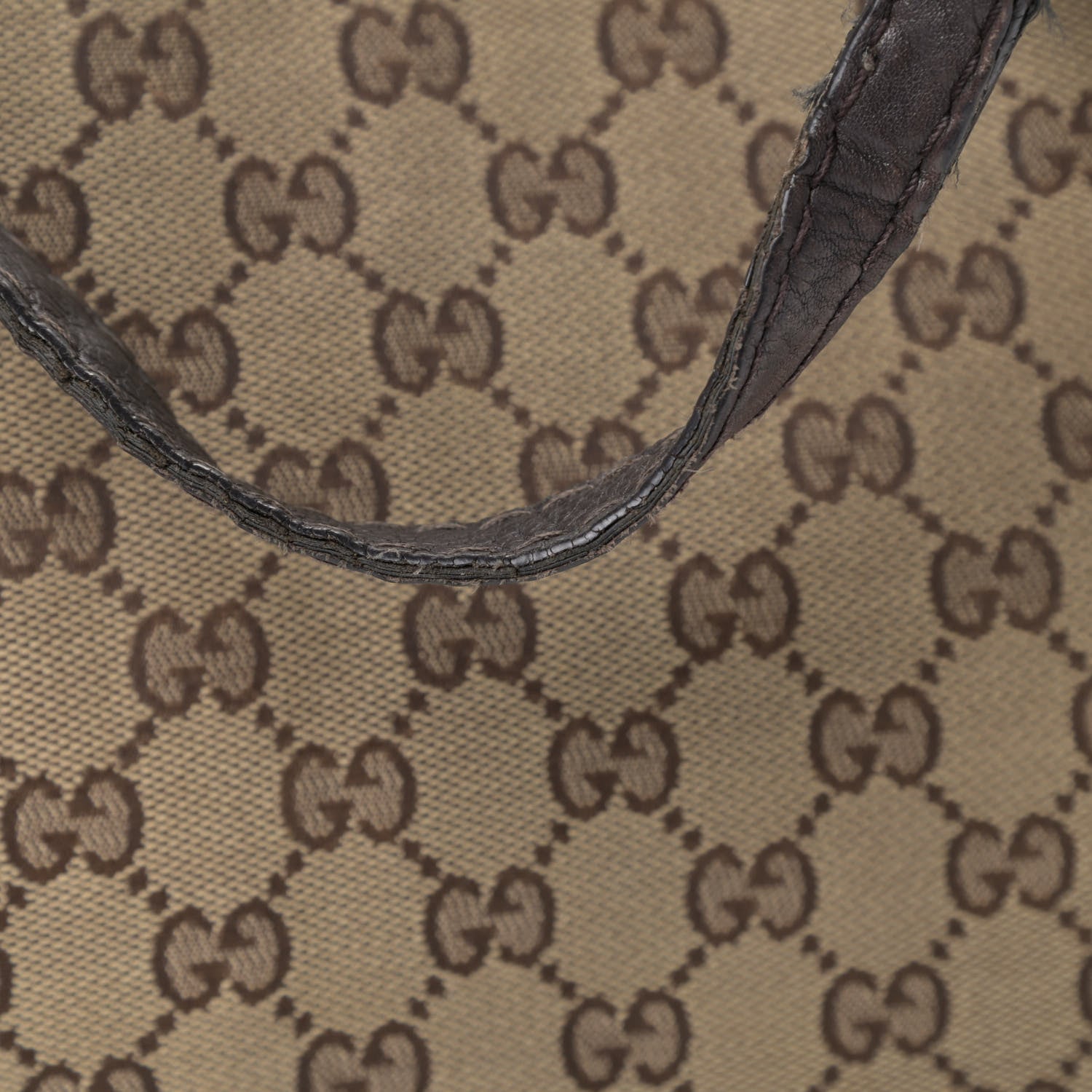 Gucci Monogram Medium Charlotte Hobo Brown 8 of 9