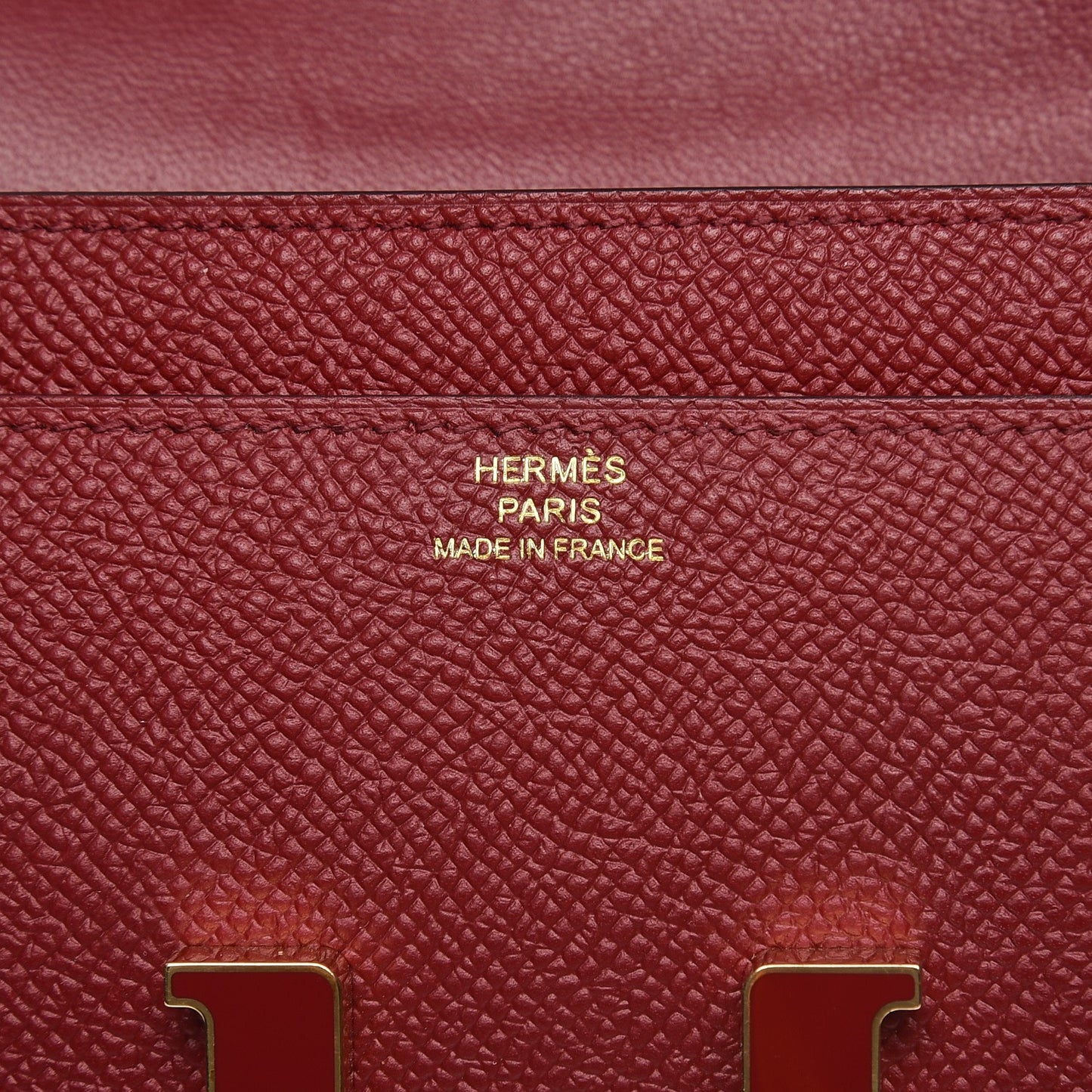 Epsom Constance Long Wallet Rouge Grenat