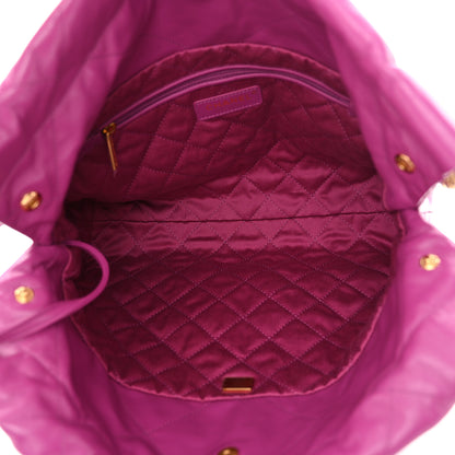 Chanel Shiny Calfskin Quilted Small Chanel 22 Purple 6 of 12
