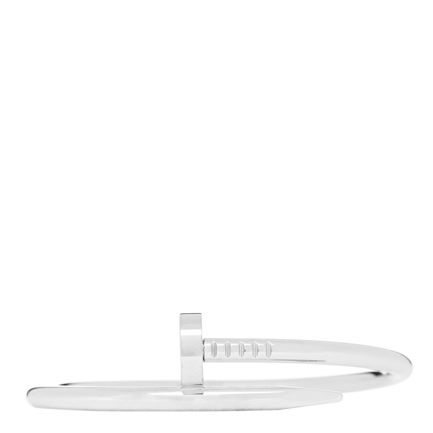 Cartier 18K White Gold Juste Un Clou Bracelet 15 1 of 3
