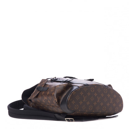 Louis Vuitton Monogram Macassar Christopher PM Backpack 4 of 8