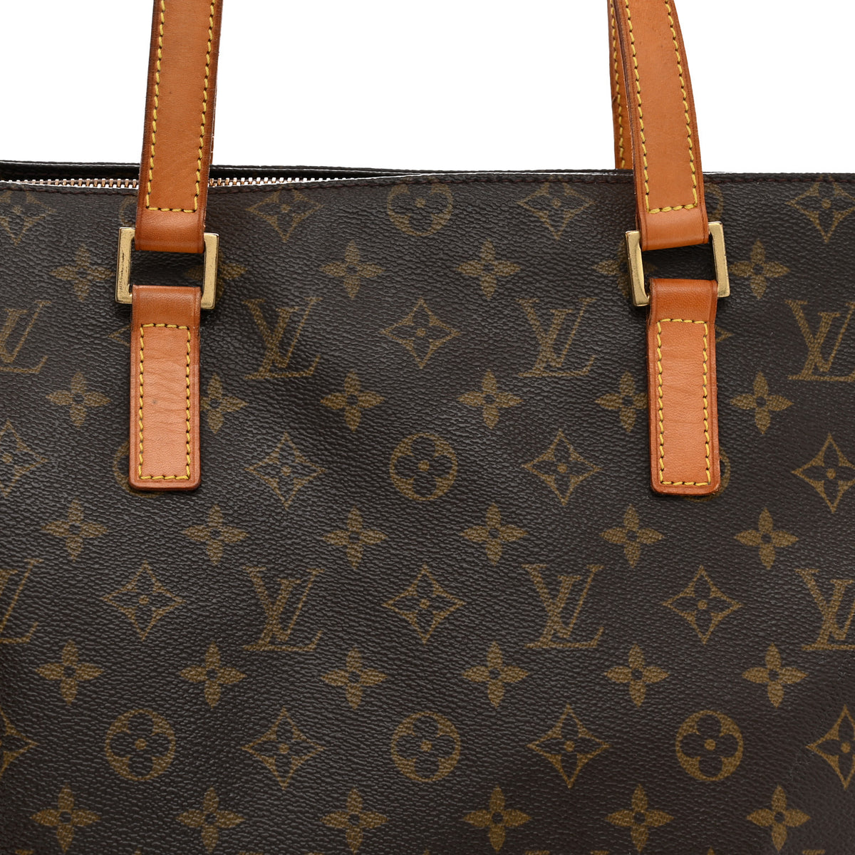 Louis Vuitton Monogram Cabas Mezzo 8 of 13