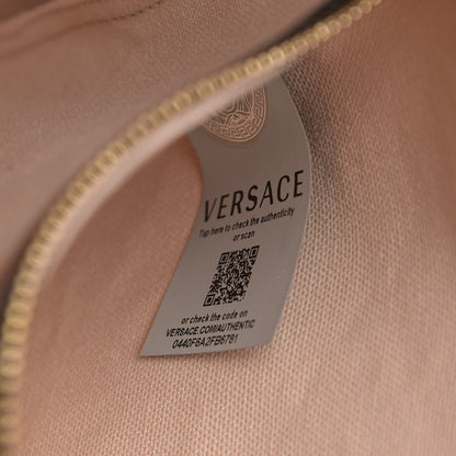 Versace Canvas Calfskin Large Medusa Pop Cabas Tote Beige 7 of 11