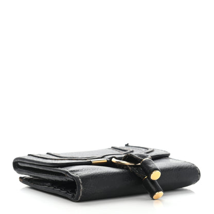Chloe Grained Calfskin Marcie Square Wallet Black 4 of 19