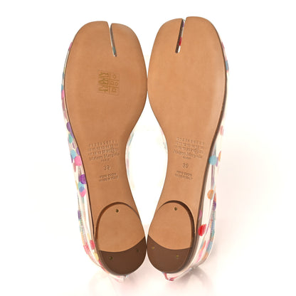 Maison Margiela PVC Confetti Printed Tabi Ballerina Flats 39 Multicolor 6 of 8