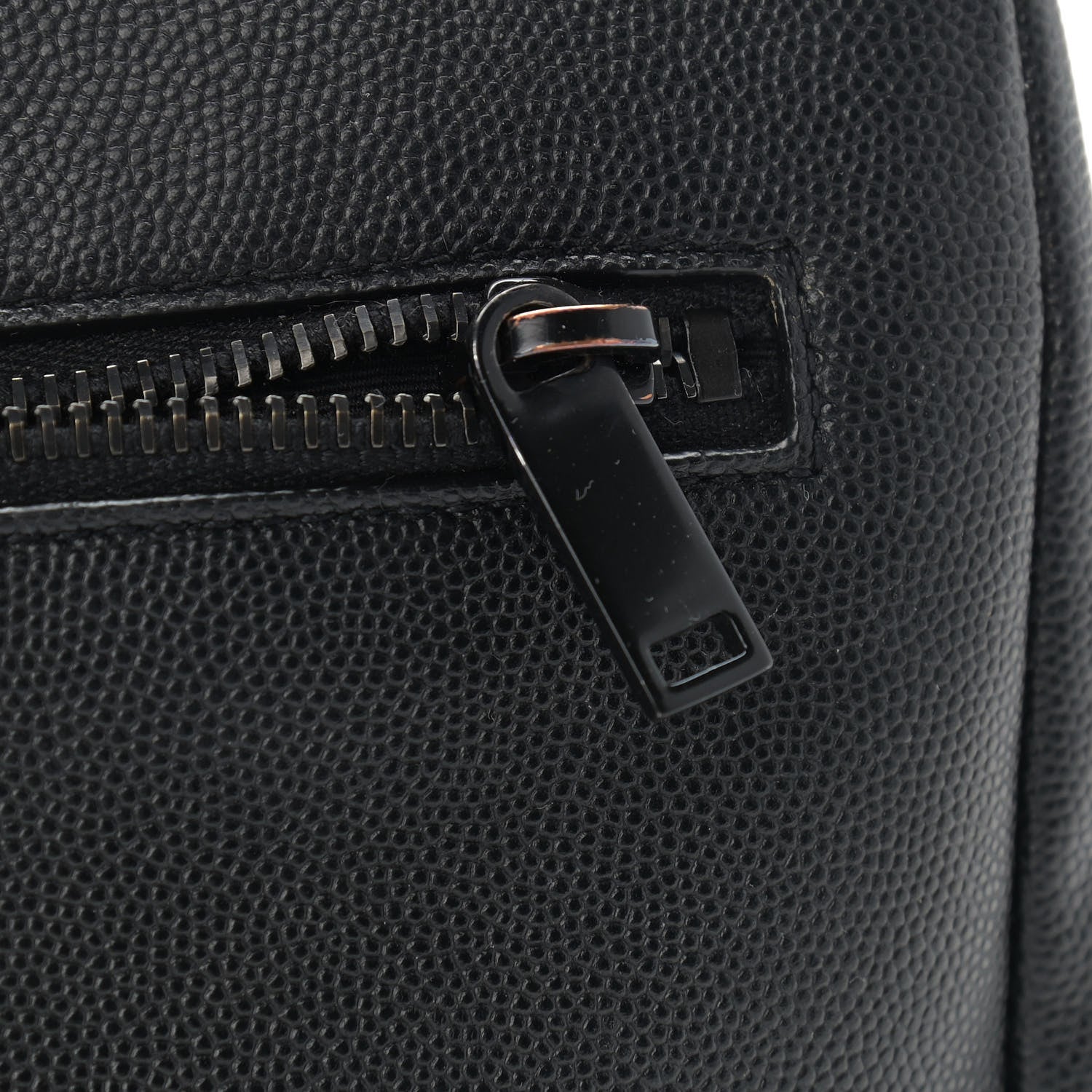 Saint Laurent Grain De Poudre Medium West Hollywood Monogram Fold-Over Black 12 of 18