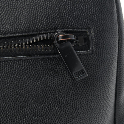 Saint Laurent Grain De Poudre Medium West Hollywood Monogram Fold-Over Black 12 of 18