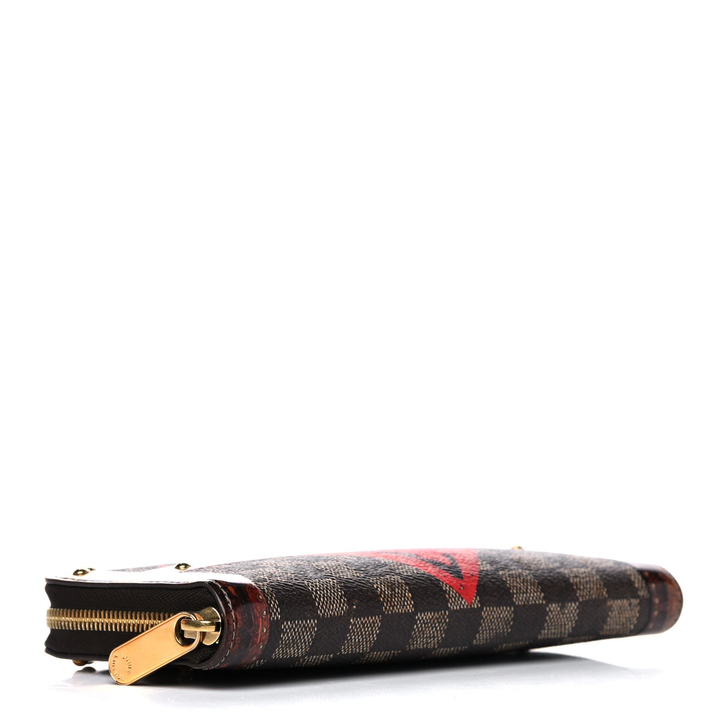 Transformed Damier Ebene Time Trunk Zippy Wallet
