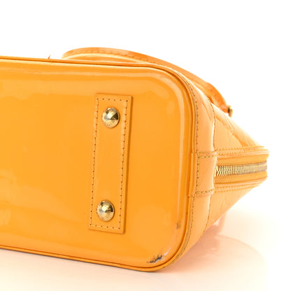 Louis Vuitton Vernis Alma BB Jaune Passion 9 of 18
