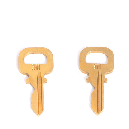 Louis Vuitton Brass Lock and Key Set #311 3 of 5