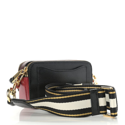 Marc Jacobs Saffiano Snapshot Camera Bag Black Multi 3 of 12