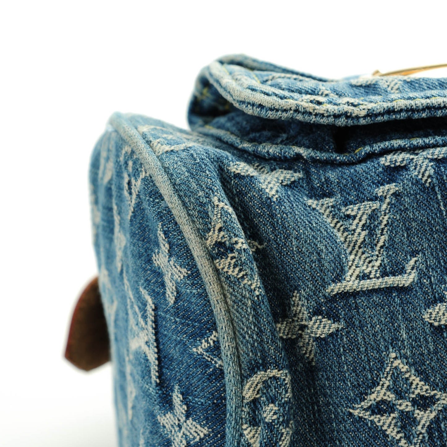 Monogram Denim Neo Speedy Blue