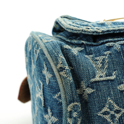Louis Vuitton Monogram Denim Neo Speedy Blue 8 of 10