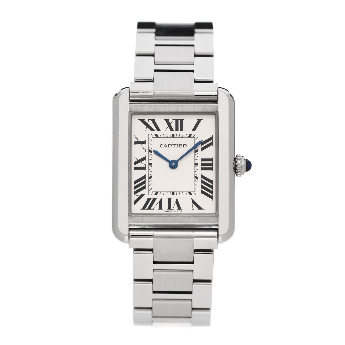 Stainless Steel 24mm Tank Solo Quartz Watch