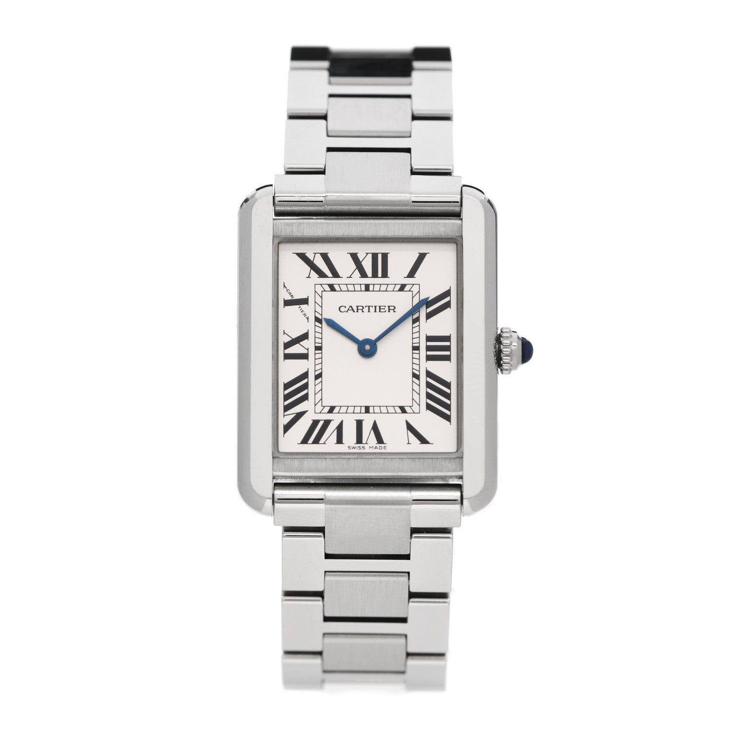 Cartier Stainless Steel 24mm Tank Solo Quartz Watch 1 of 5