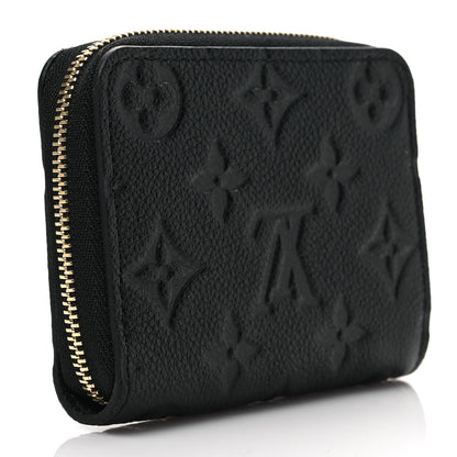 Louis Vuitton Empreinte Zippy Coin Purse Black 3 of 7