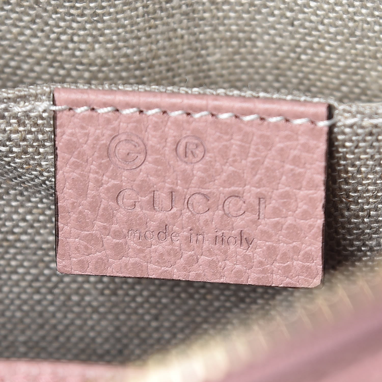 Gucci Monogram Mini Bree Messenger Bag Beige Soft Pink 8 of 10