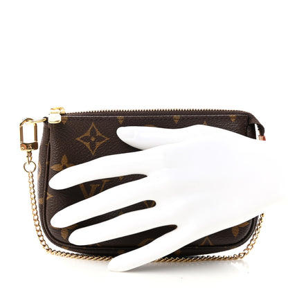 Louis Vuitton Monogram Mini Pochette Accessories 2 of 16