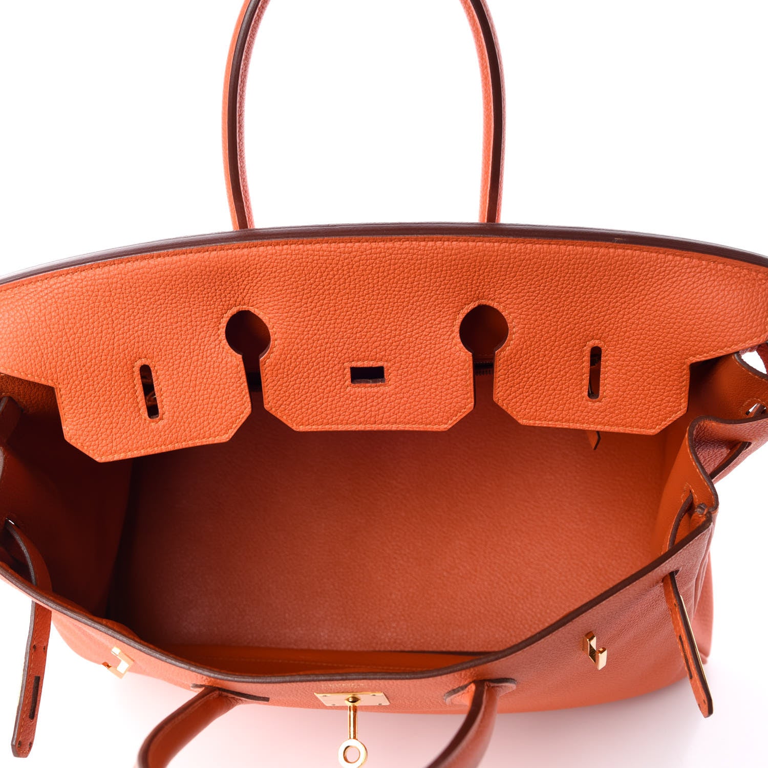 Hermes Togo Birkin 35 Feu 12 of 34