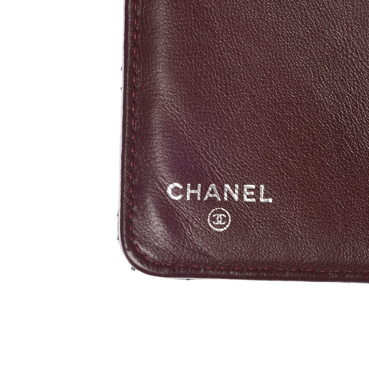 Lambskin Quilted Zipped Pocket Wallet Black