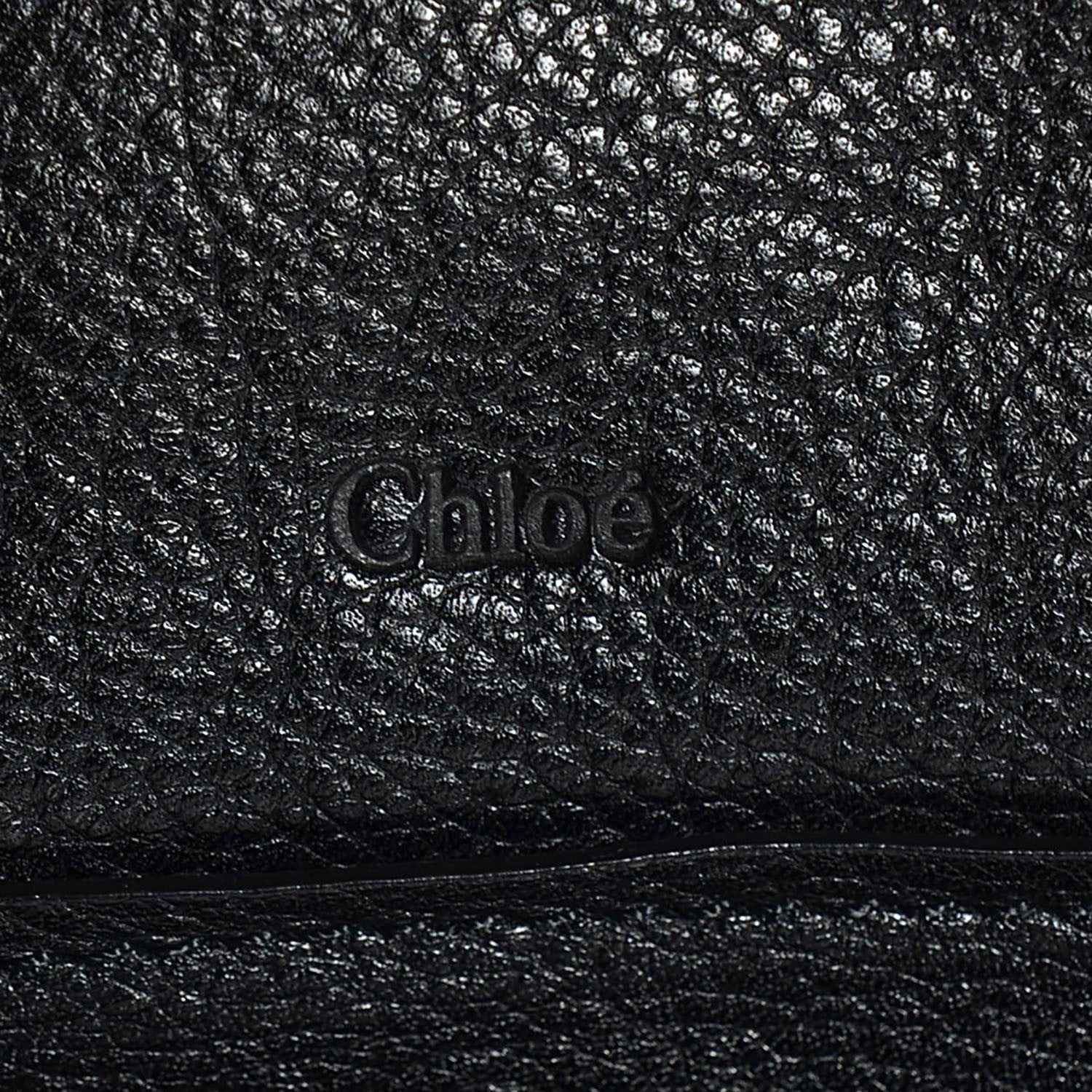 Chloe Calfskin Medium Paraty Tote Black 10 of 10