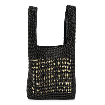 Alexander Wang Crystal Mini Wanglock Shopper Black 1 of 8
