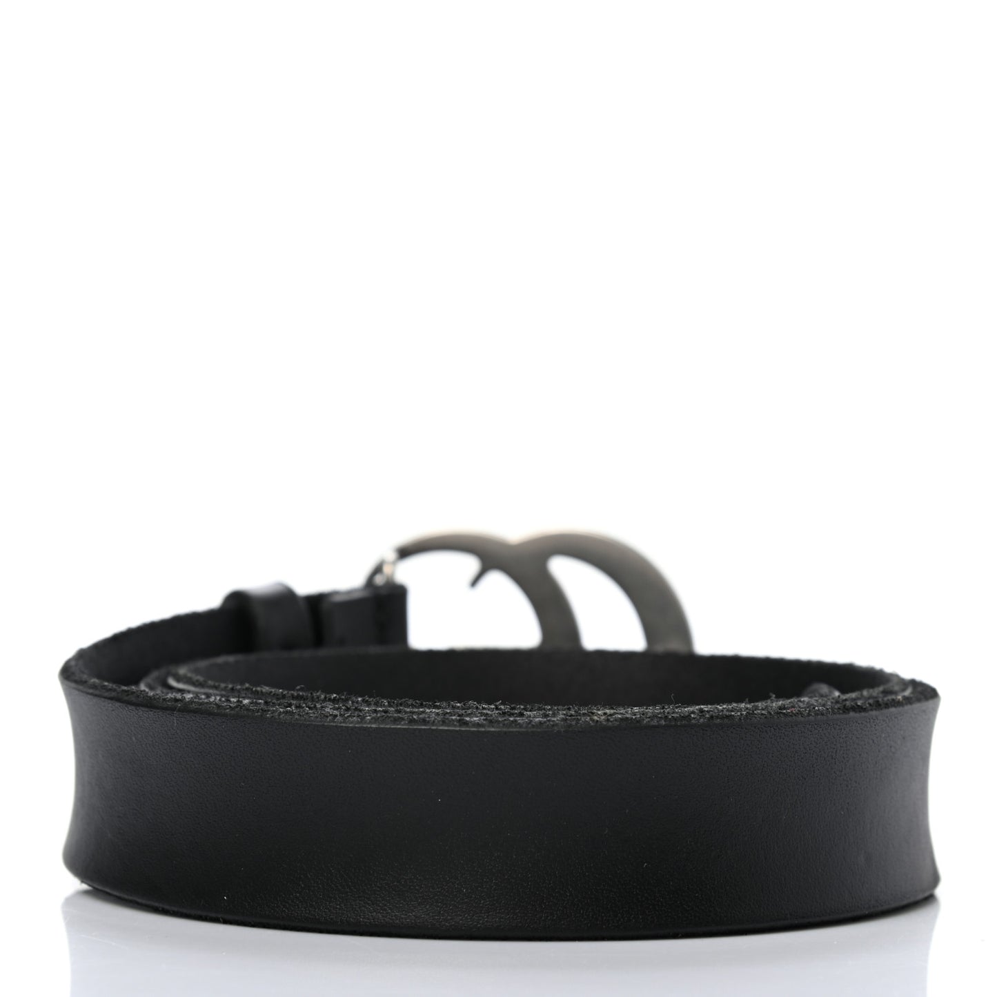 Faded Calfskin Double G 30mm Belt 85 34 Black