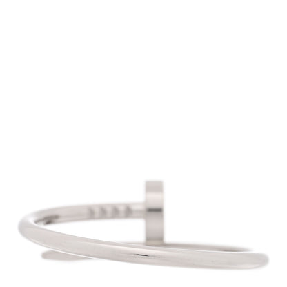 Cartier 18K White Gold Small Juste Un Clou Ring 62 10 3 of 6