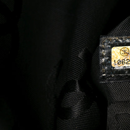 Chanel Straw Raffia Tote Black 6 of 10