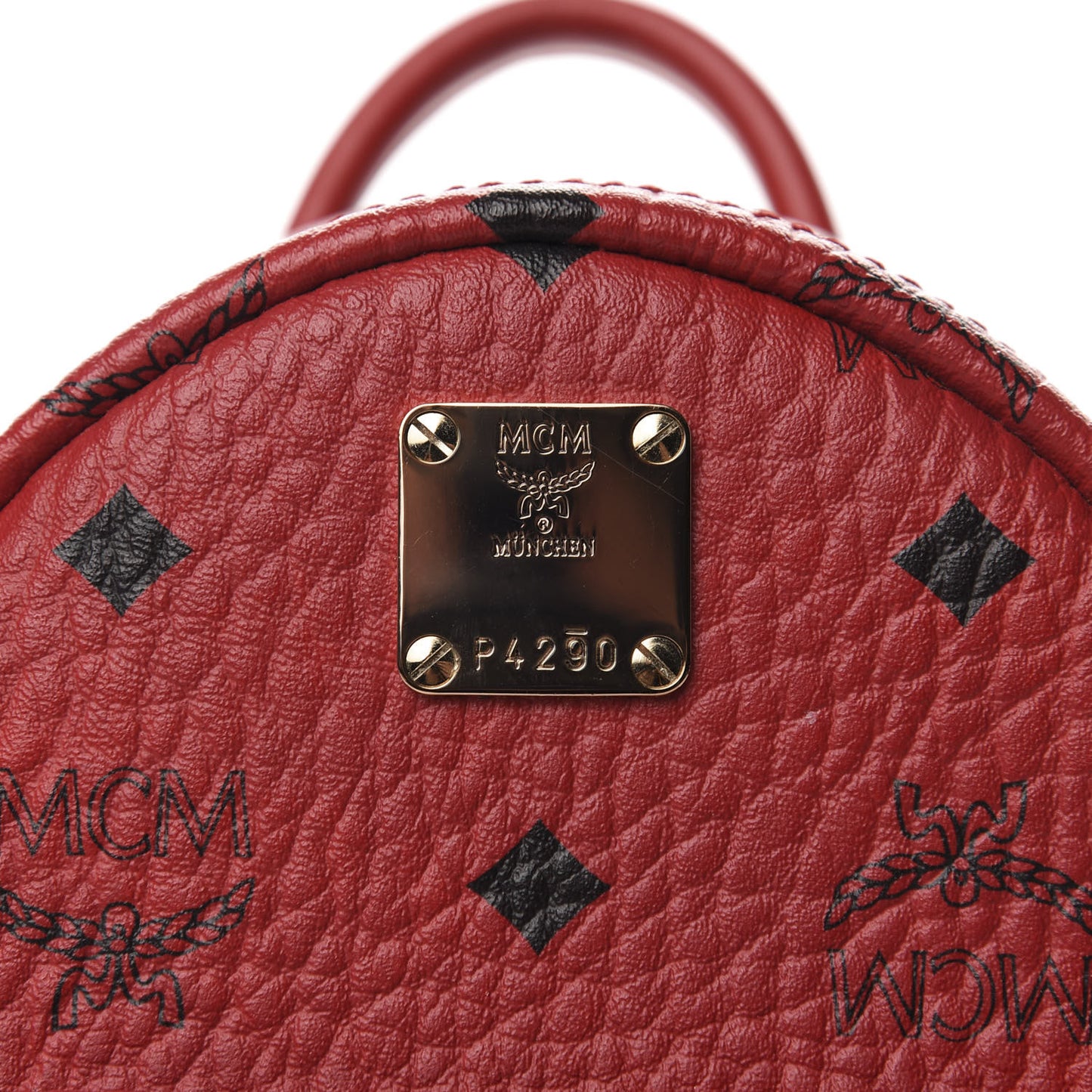 Visetos Side Stud X-Mini Stark Bebe Boo Backpack Ruby Red