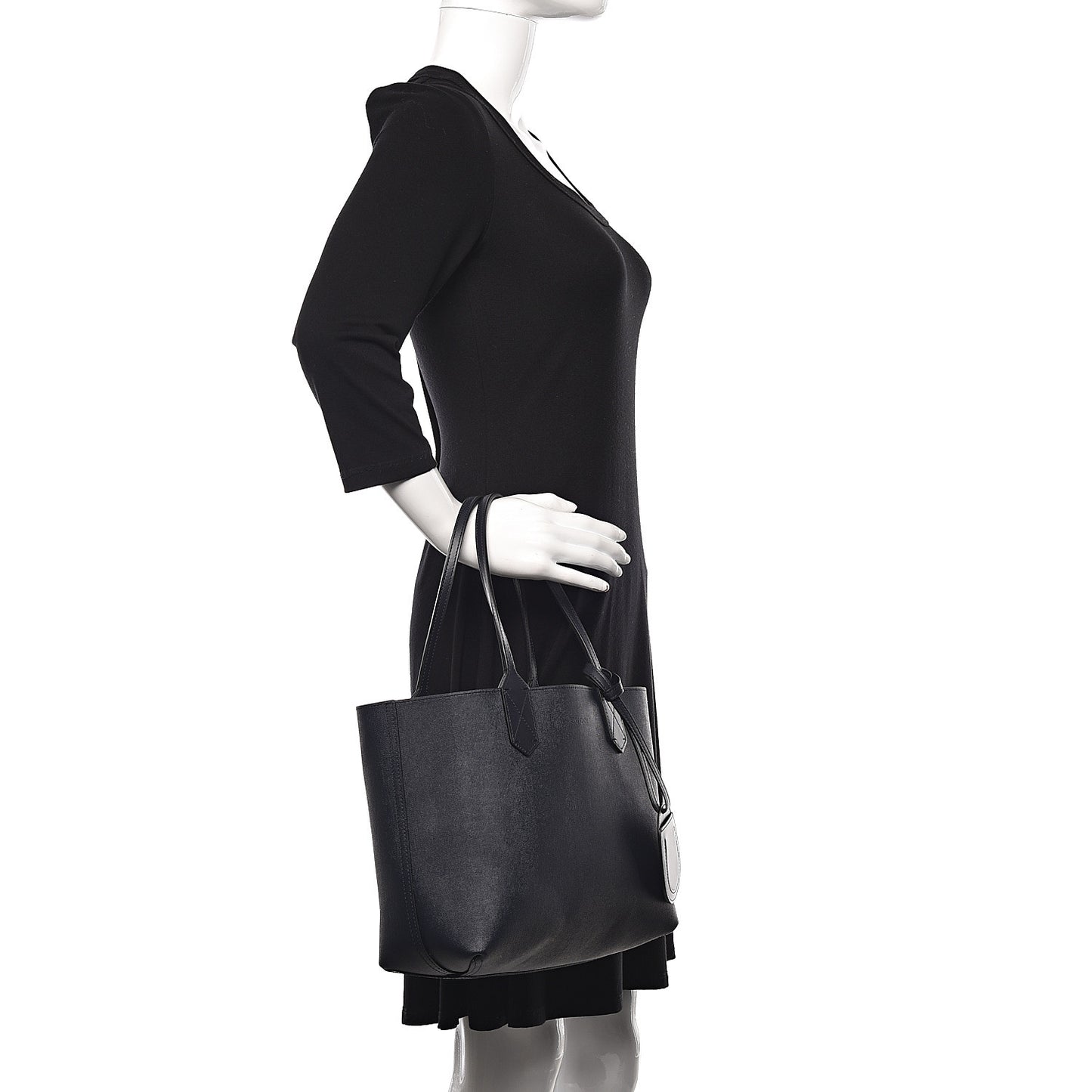 GG Supreme Monogram Blooms Small Reversible Tote Beige Blue Navy