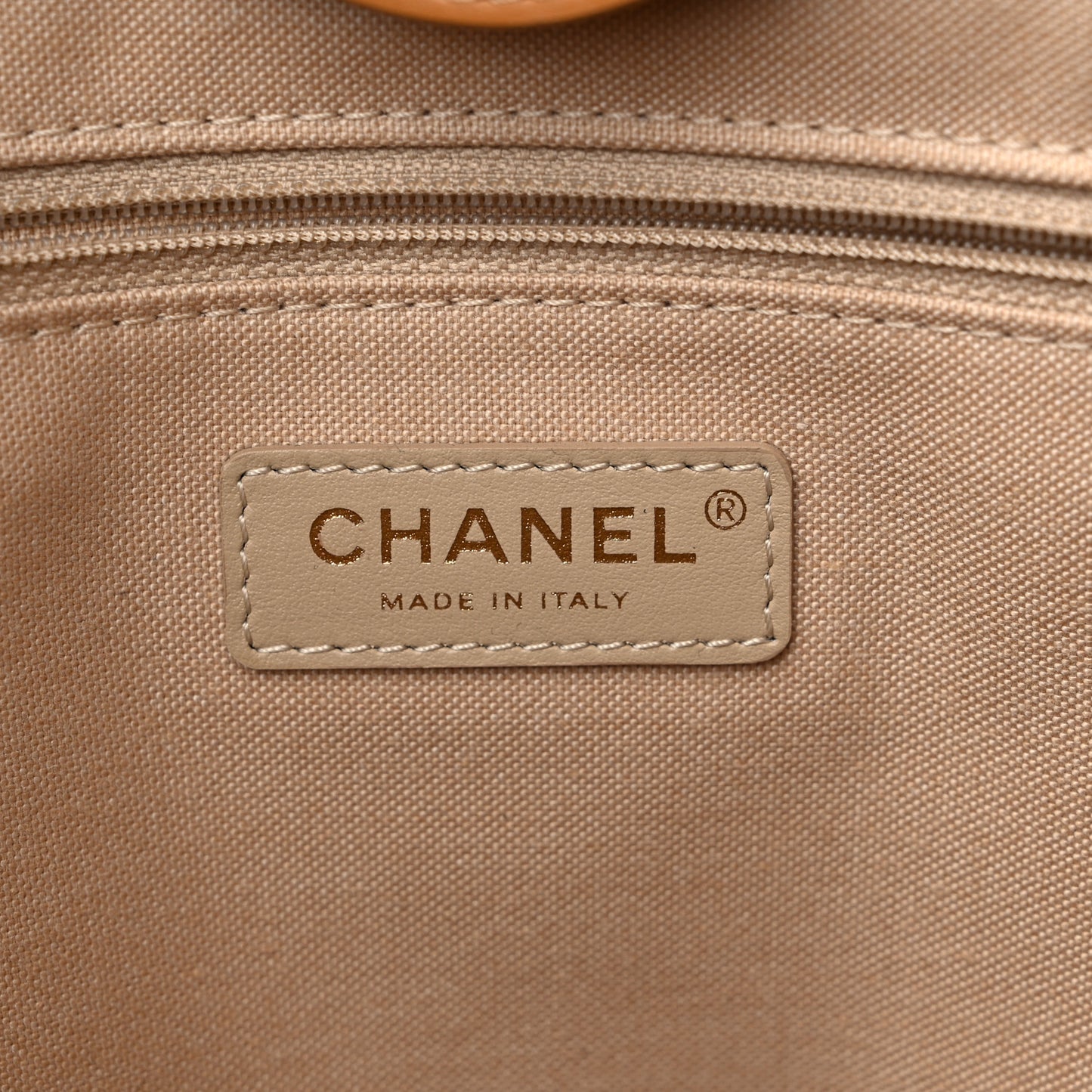 Calfskin Medium Deauville Tote Brown