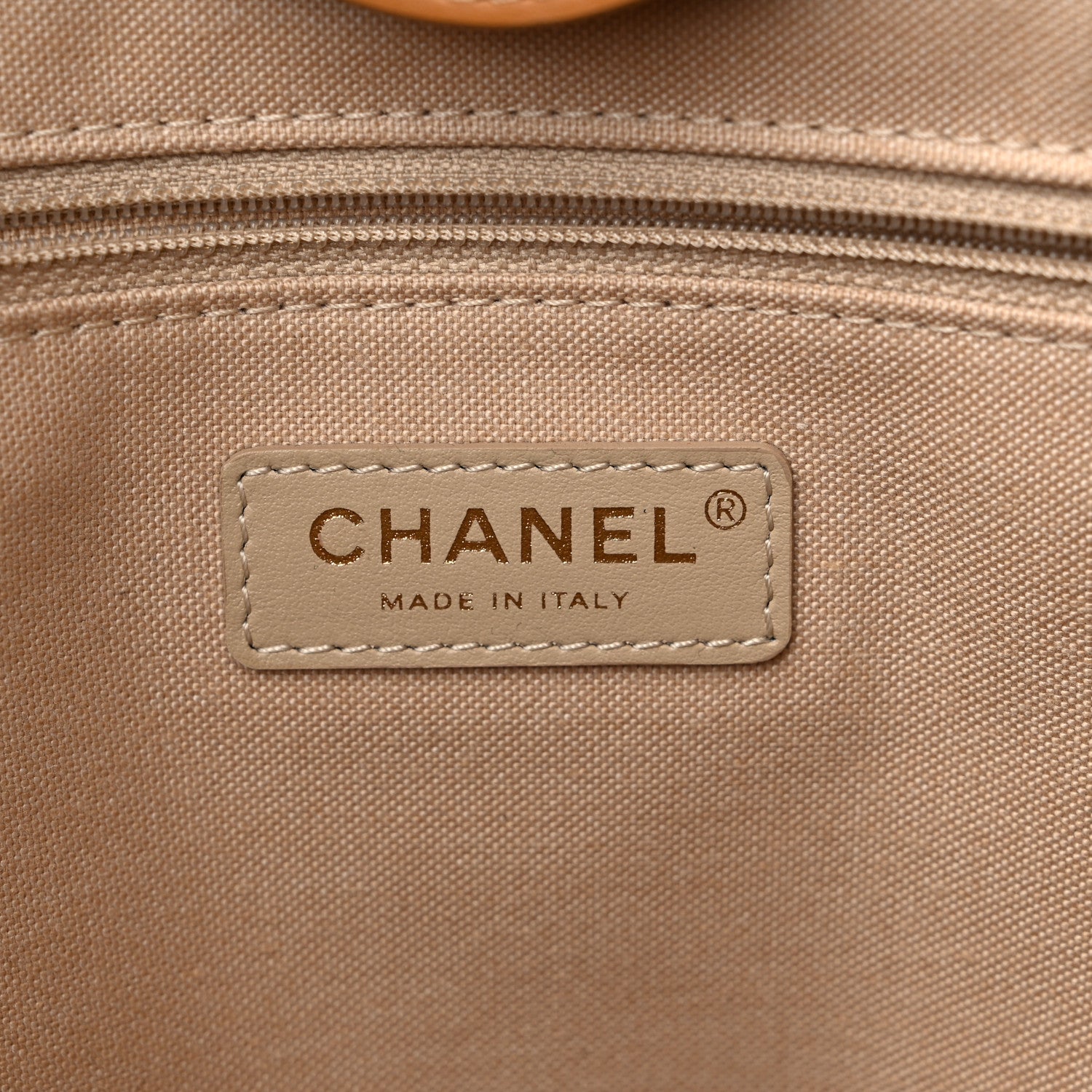 Chanel Calfskin Medium Deauville Tote Brown 6 of 9