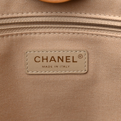 Chanel Calfskin Medium Deauville Tote Brown 6 of 9
