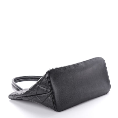 Chanel Caviar Quilted Medallion Tote Black 4 of 9