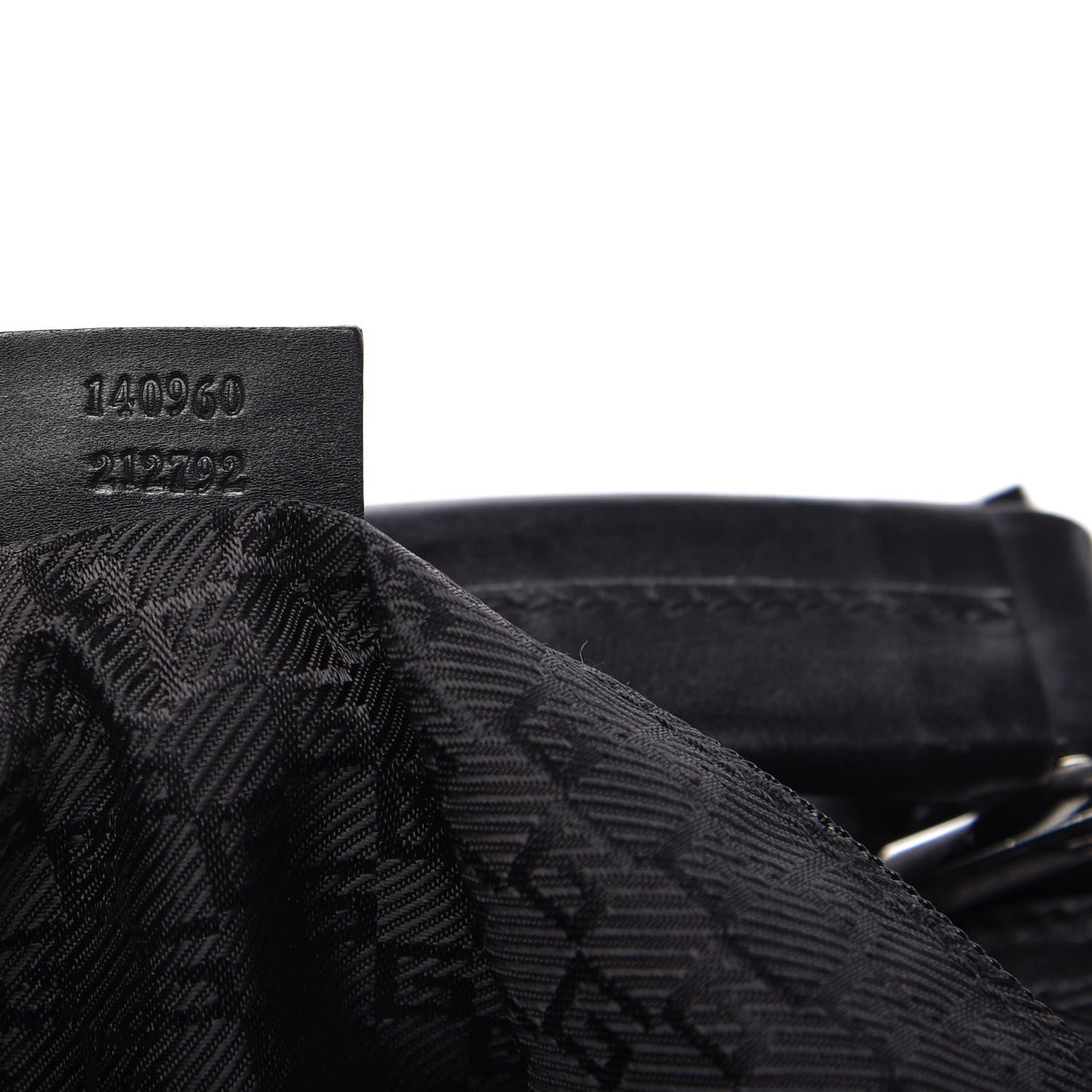 Gucci Canvas Travel Bag Black 9 of 10